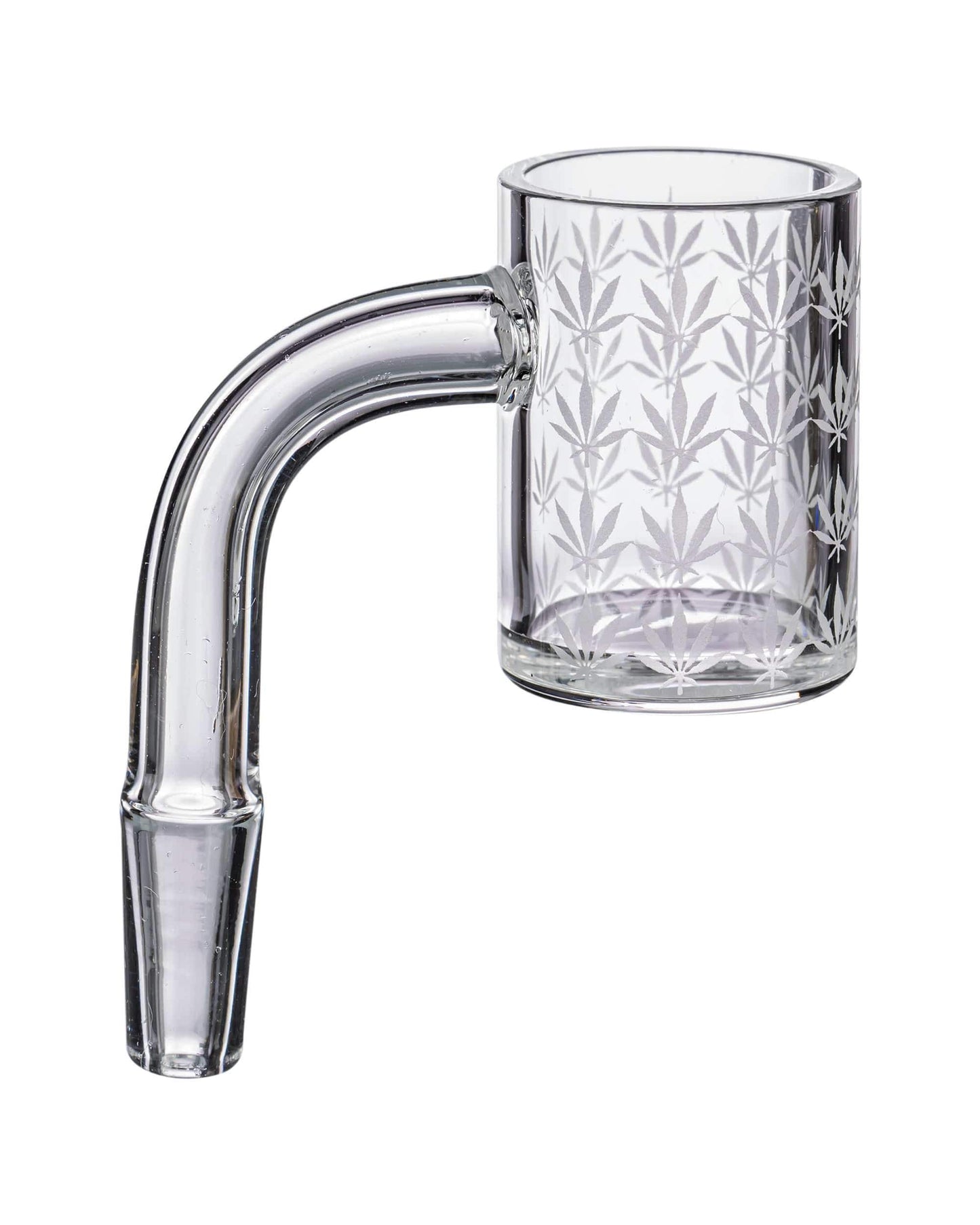 Sand Blasted Wide Quartz Banger - view 3