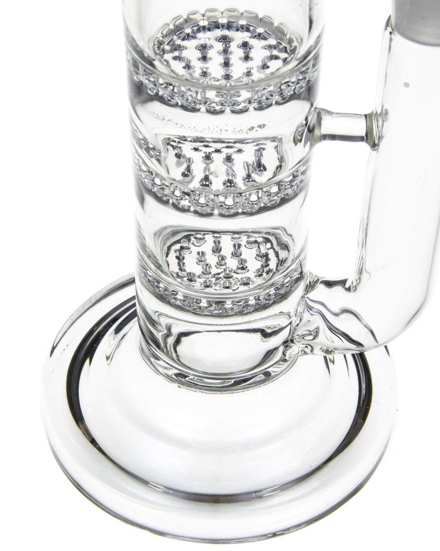 Skinny Triple Honeycomb Perc Water Pipe - view 8