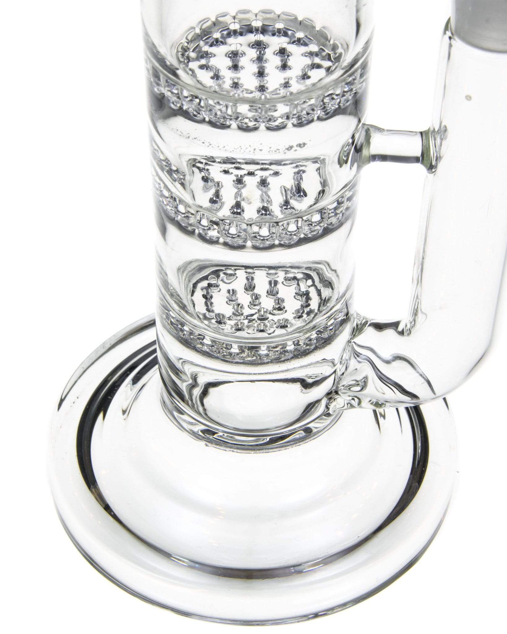 Skinny Triple Honeycomb Perc Water Pipe - view 8