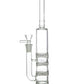 Skinny Triple Honeycomb Perc Water Pipe - view 4
