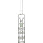 Skinny Triple Honeycomb Perc Water Pipe - view 3