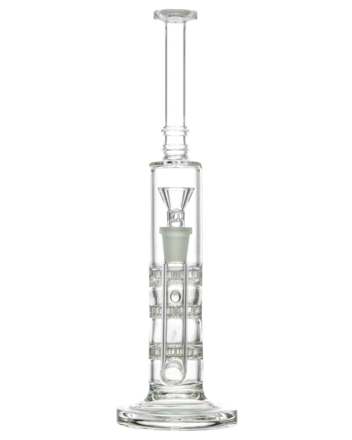 Skinny Triple Honeycomb Perc Water Pipe - view 3