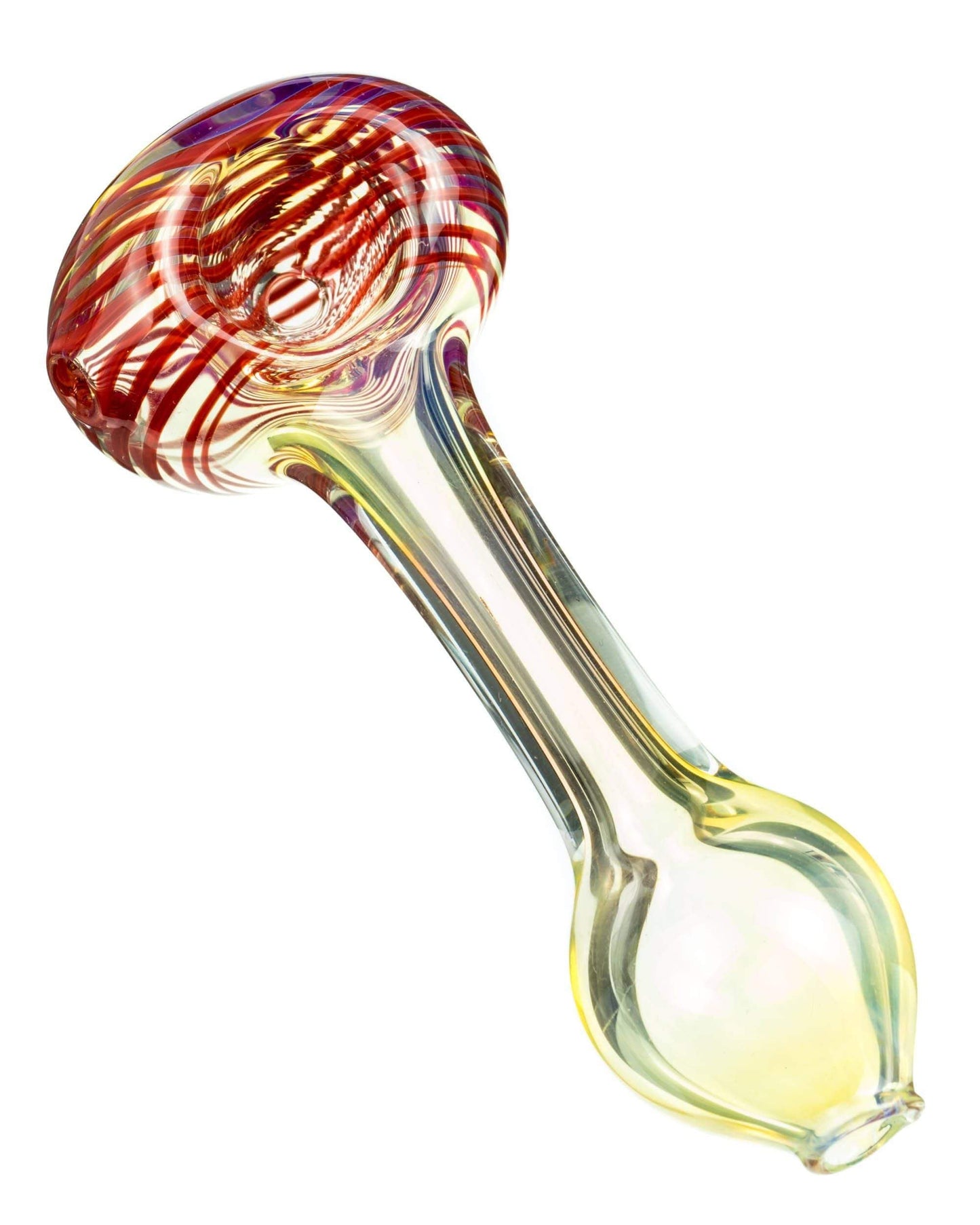 Spiral Face Fumed Mini Spoon Pipe - view 2
