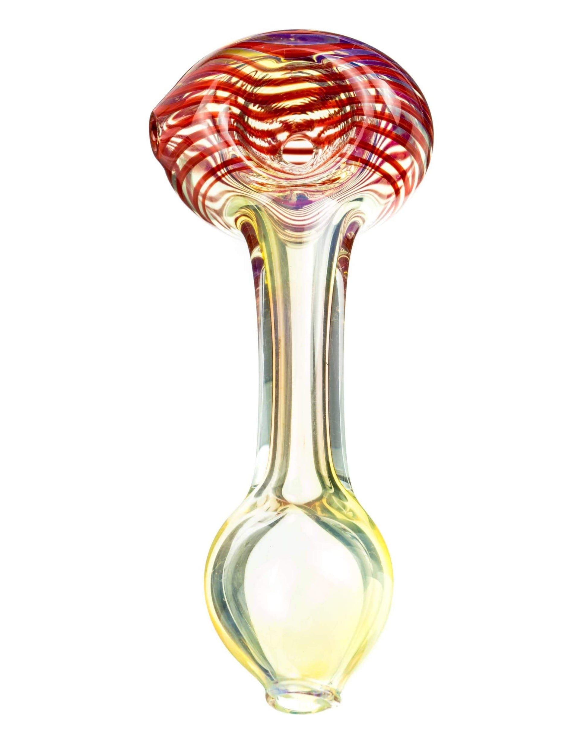 Spiral Face Fumed Mini Spoon Pipe - view 3