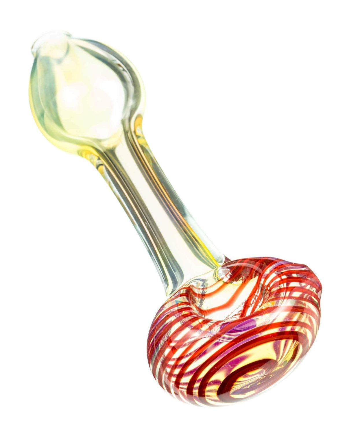 Spiral Face Fumed Mini Spoon Pipe - East Loud