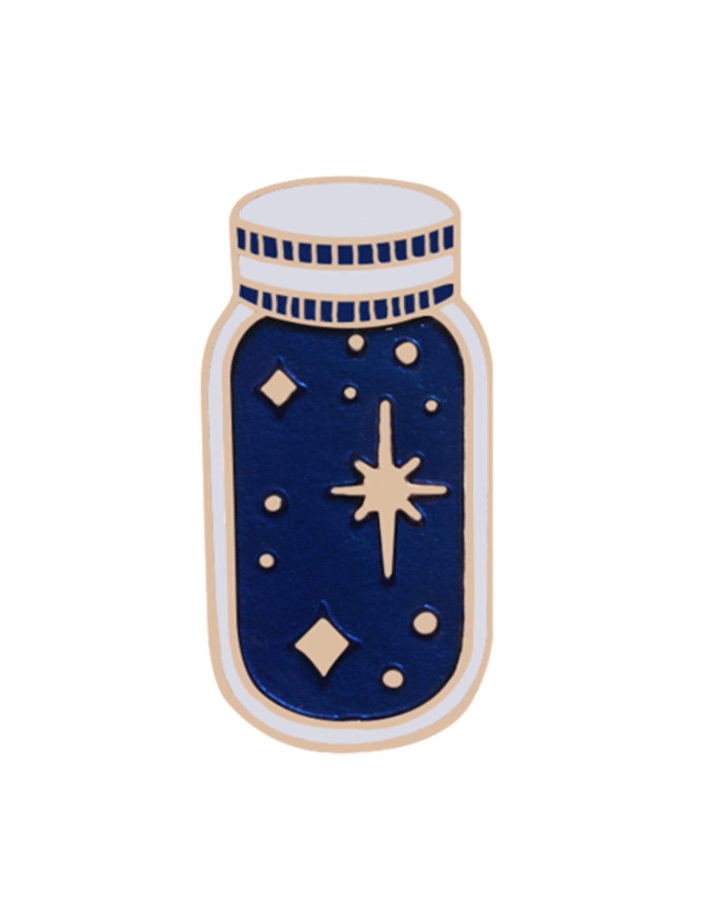 Starry Jar Enamel Pin