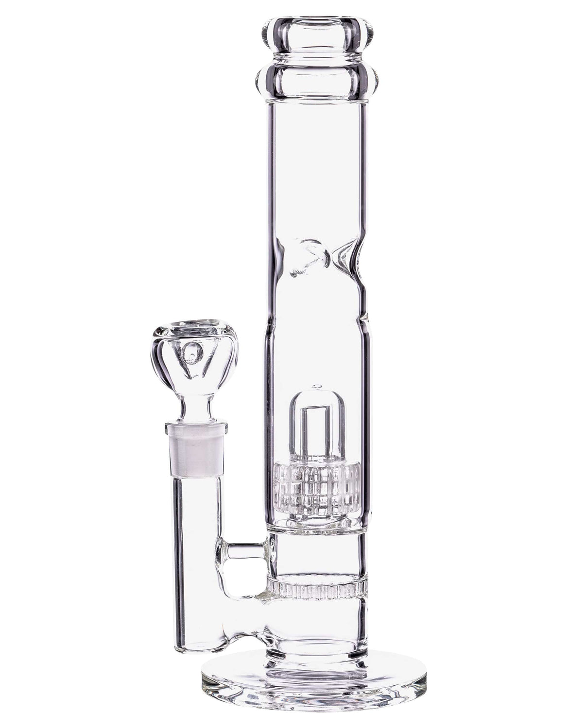 Stubby Neck Honeycomb to UFO Perc Straight Tube - view 3