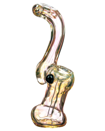 Swirl Fumed Bubbler with Doughnut Mouthpiece - East Loud