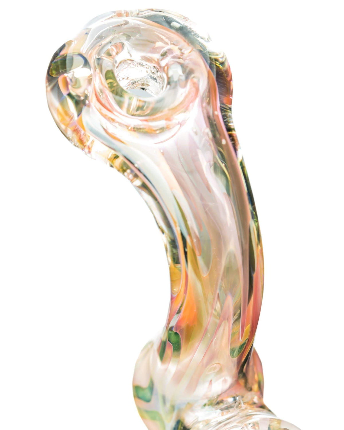 Swirl Fumed Bubbler with Doughnut Mouthpiece - view 9