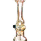 Swirl Fumed Bubbler with Doughnut Mouthpiece - view 2