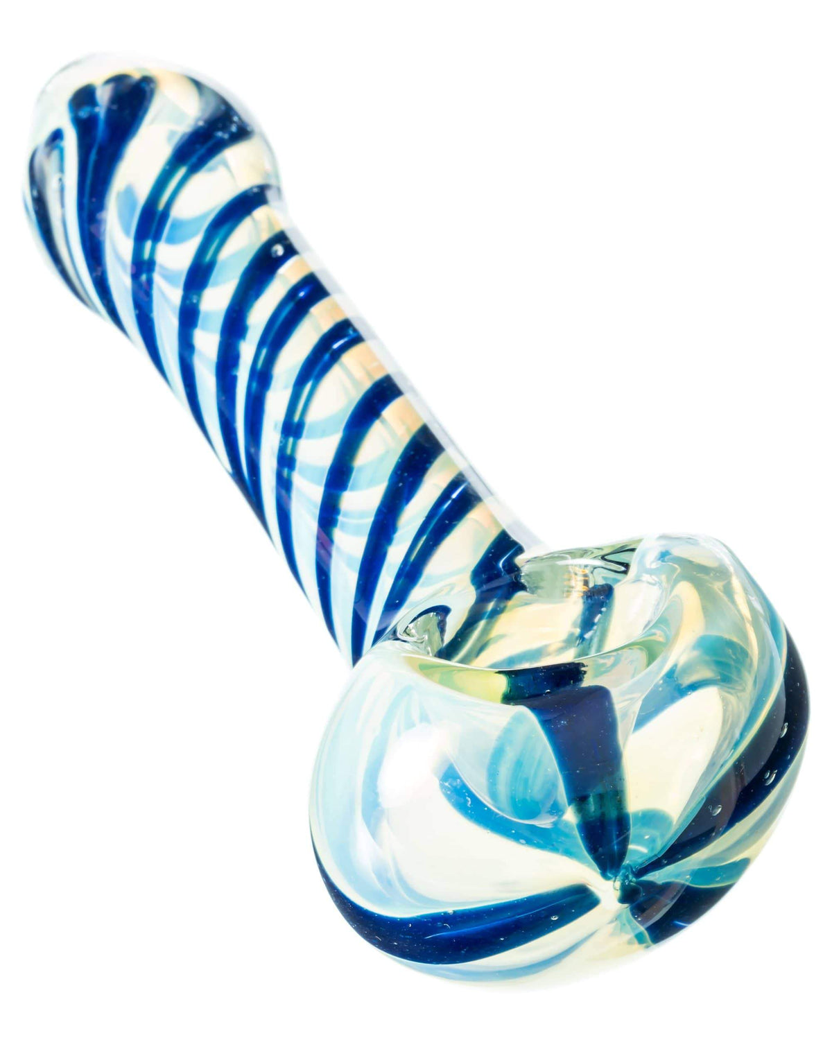 Swirled Fumed Hand Pipe - view 2