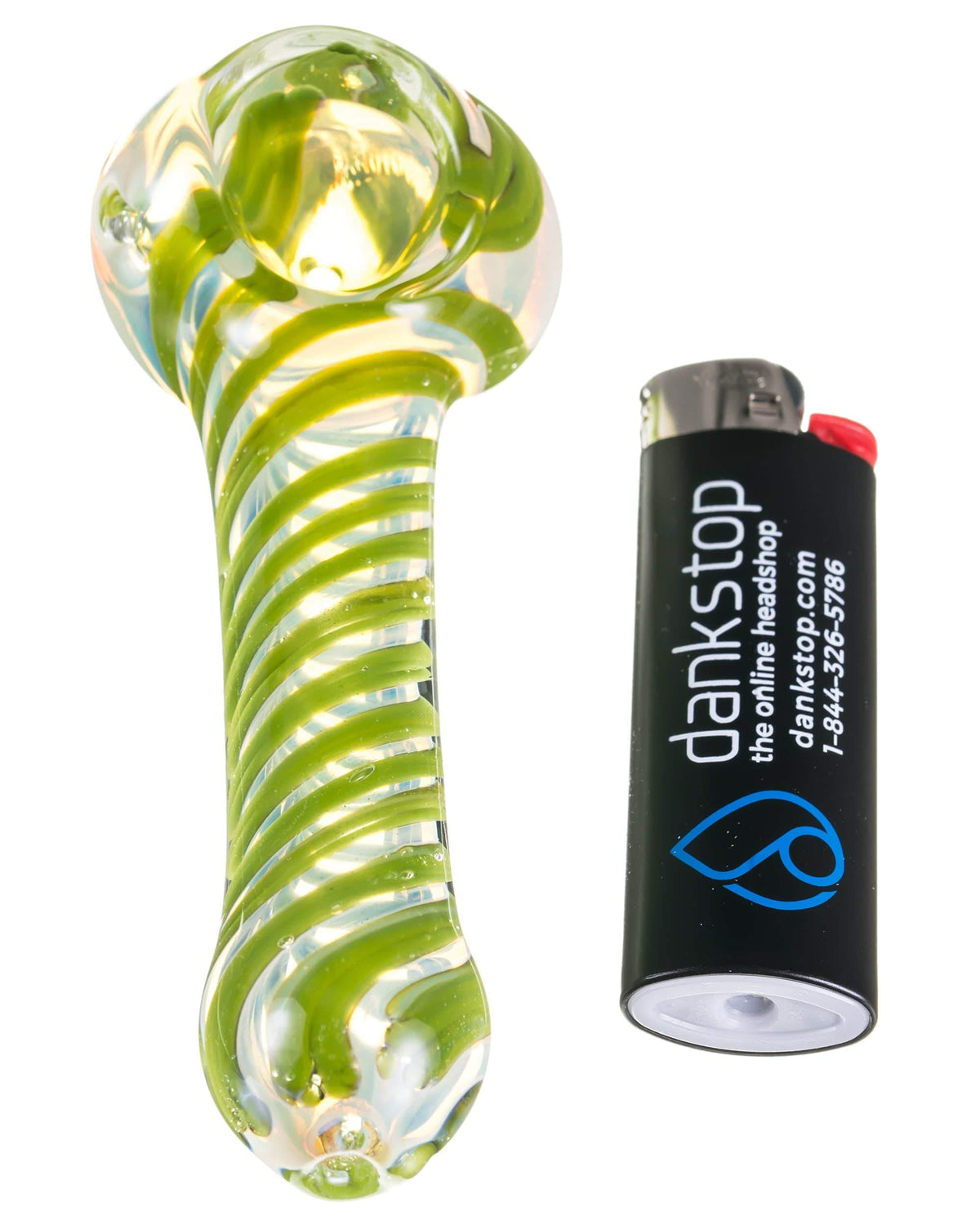 Swirled Fumed Hand Pipe - view 12