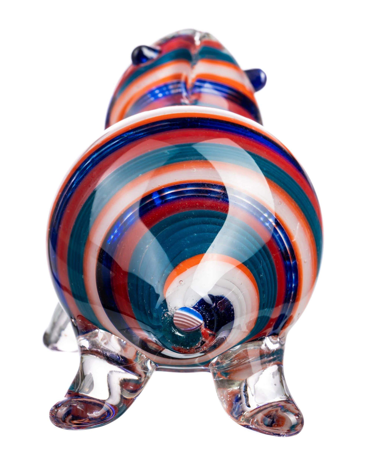 Swirly Turtle Hand Pipe - view 3