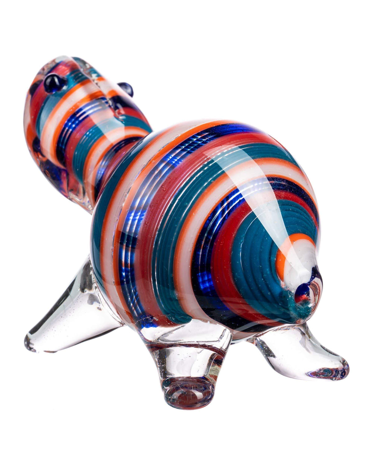 Swirly Turtle Hand Pipe - view 2