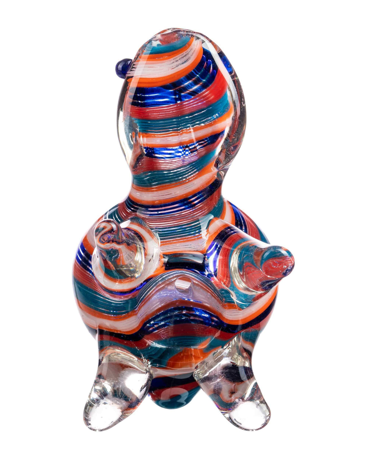 Swirly Turtle Hand Pipe - view 5