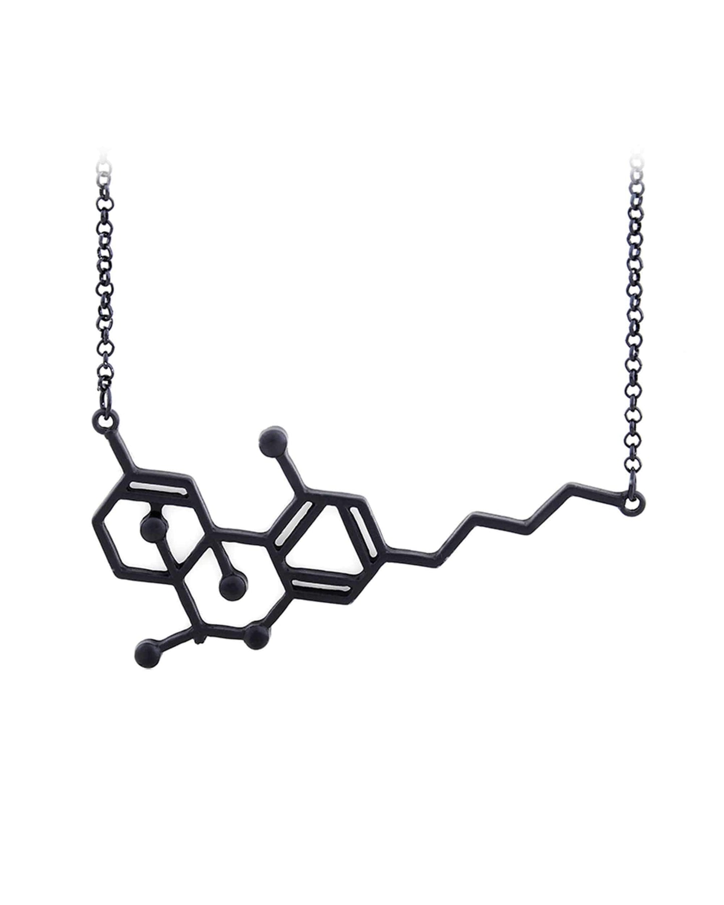 THC Molecule Necklace