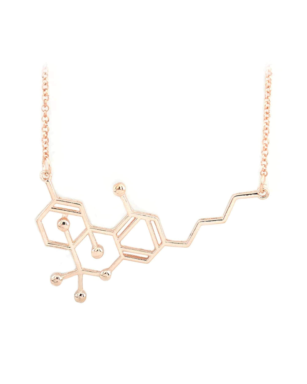 THC Molecule Necklace
