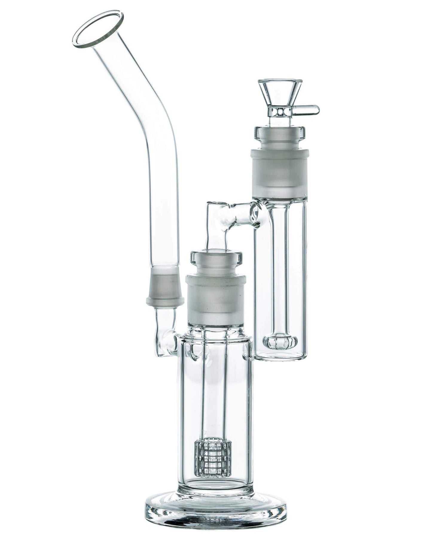 Three Piece Bong with Removable Downstems