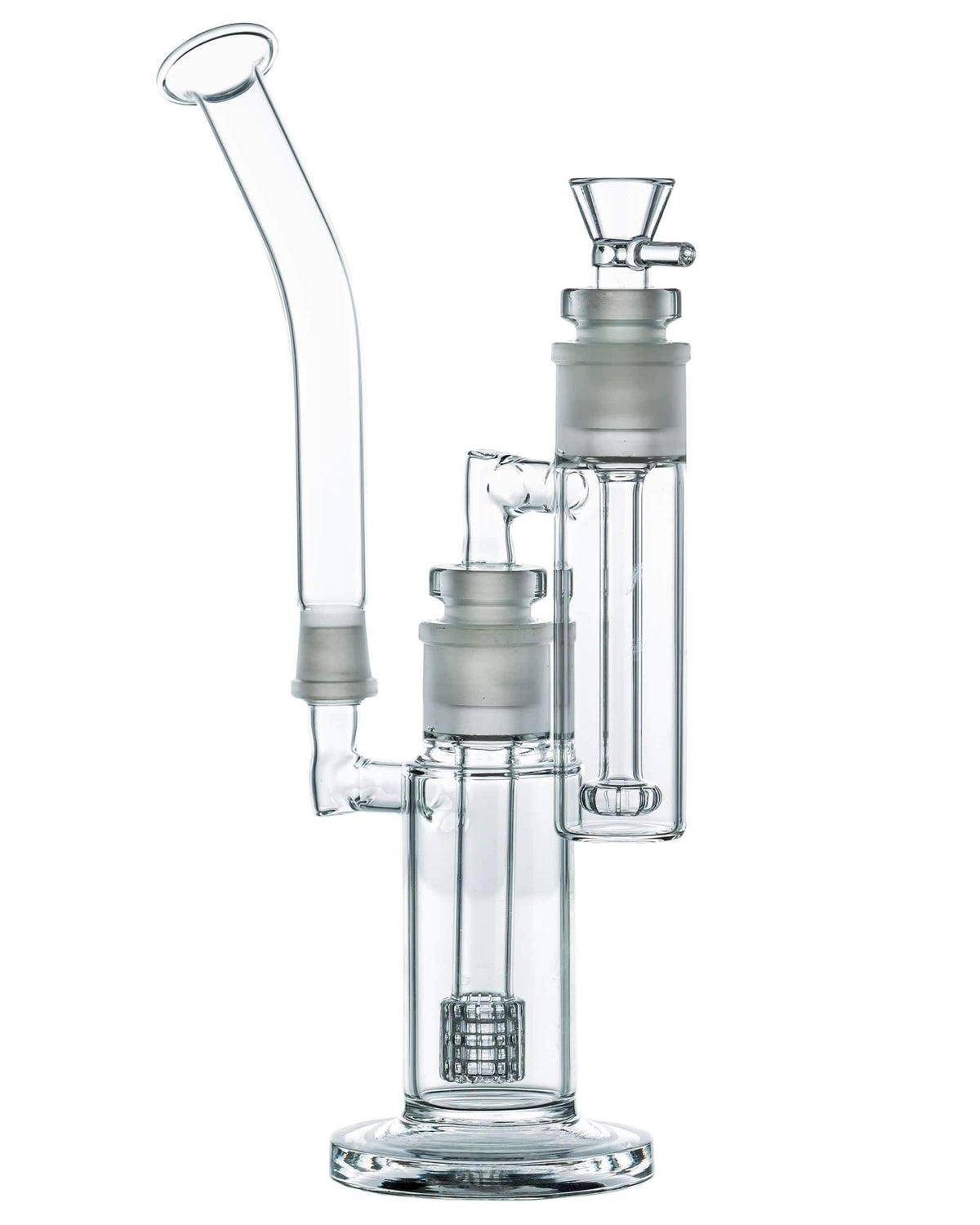 Three Piece Bong with Removable Downstems
