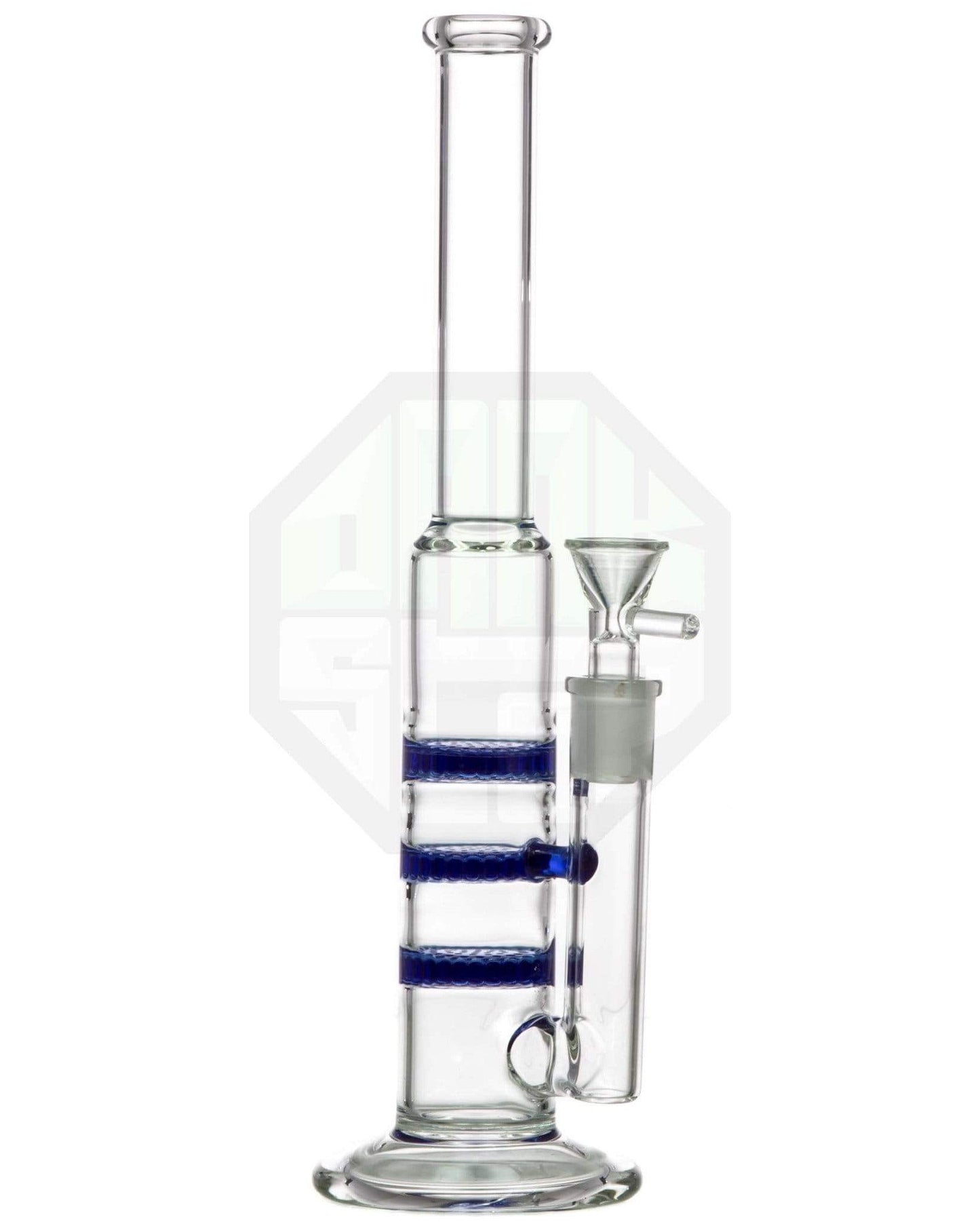 Triple Honeycomb Perc Stemless Water Pipe - view 8