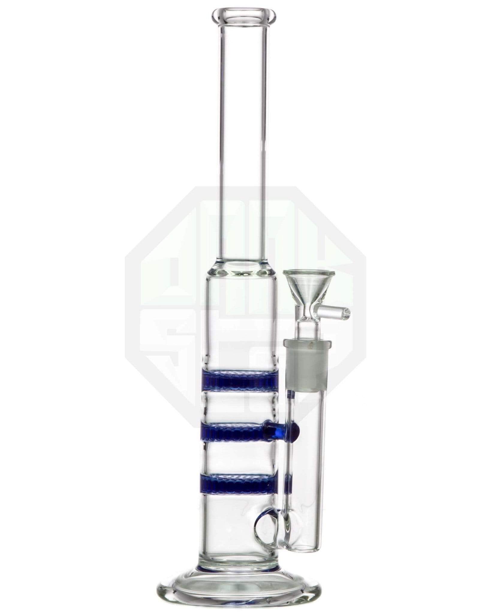 Triple Honeycomb Perc Stemless Water Pipe - view 8