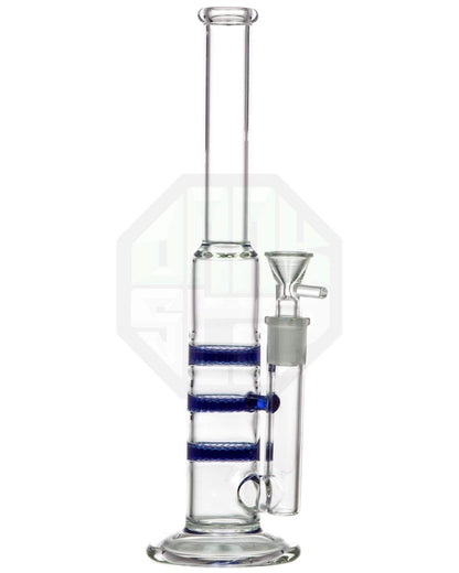 Triple Honeycomb Perc Stemless Water Pipe - view 8