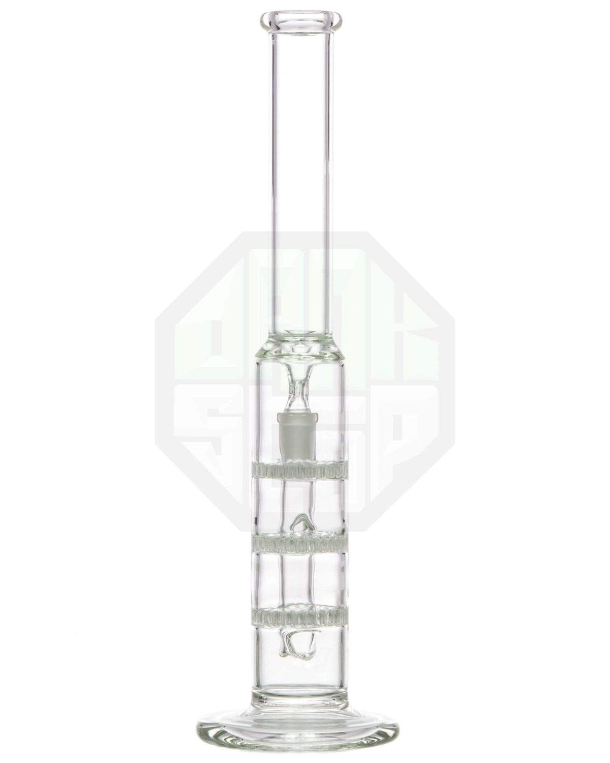 Triple Honeycomb Perc Stemless Water Pipe - view 4