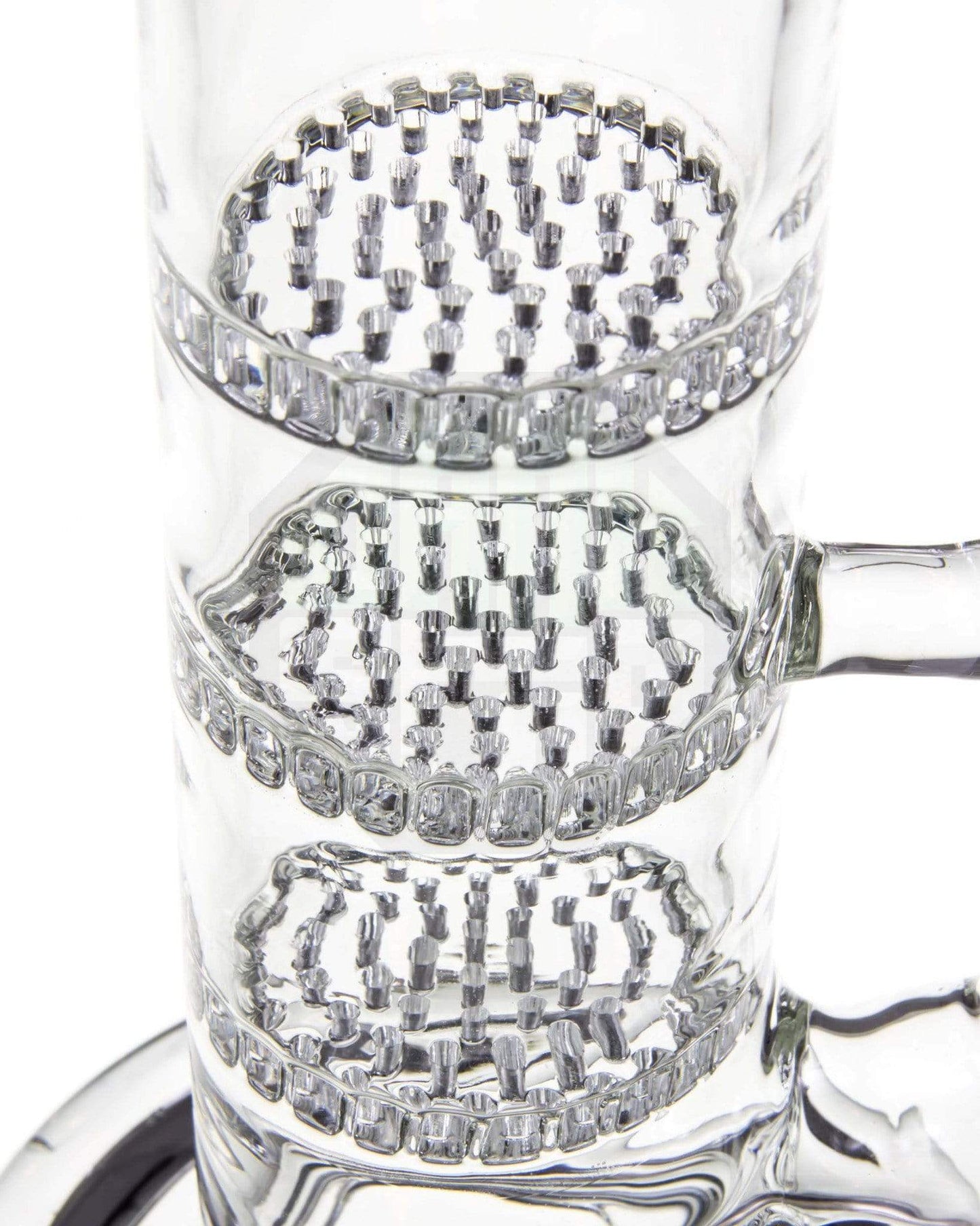 Triple Honeycomb Perc Stemless Water Pipe - view 6