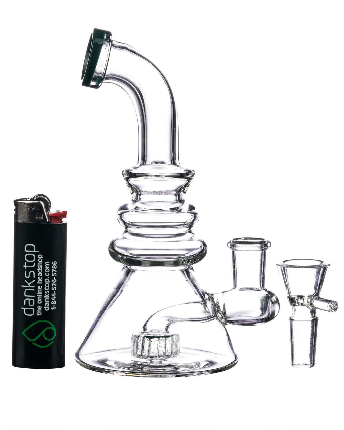 Triple Ring Mini Bong - view 10