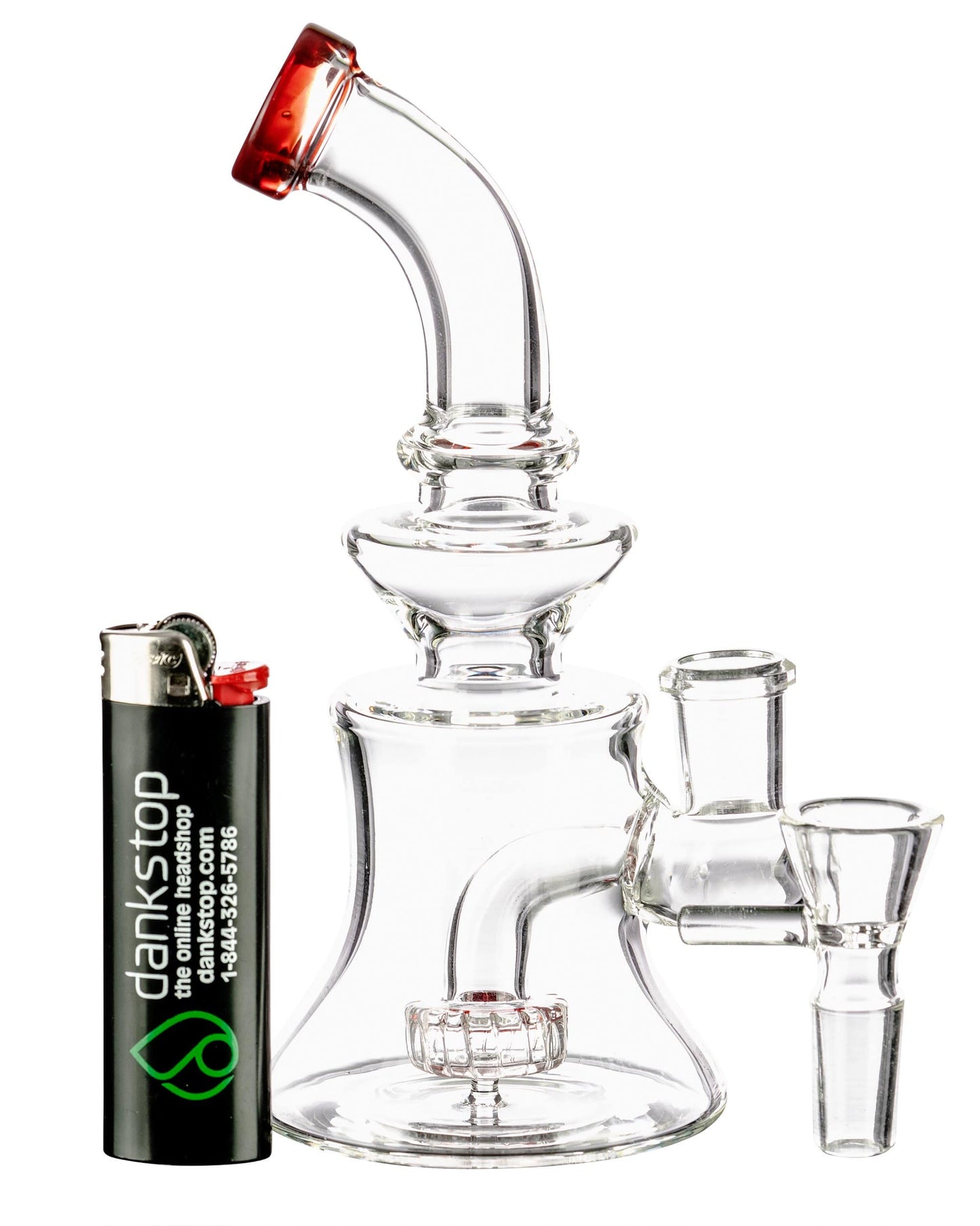 Triple Ring Mini Bong