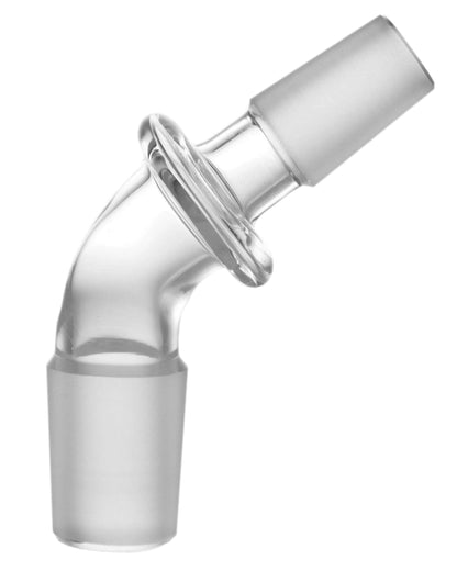 45˚ Male to Male Glass Adapter - view 3