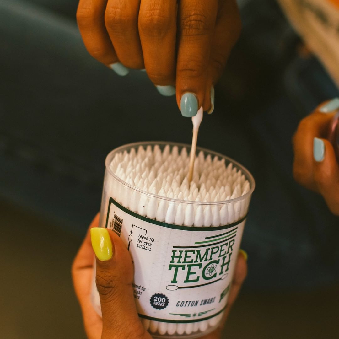 HEMPER Tech Cotton buds 200ct - view 5
