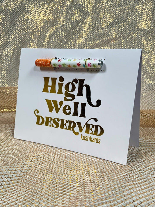 High Well Deserved Card - East Loud