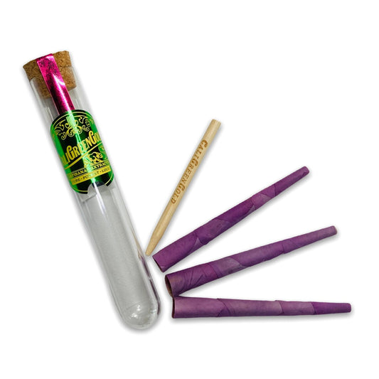 3 Purple Haze Rose Petal King Cones - East Loud