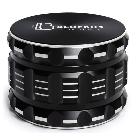 GAC 2.5" Ceramic herb Grinder Black - East Loud