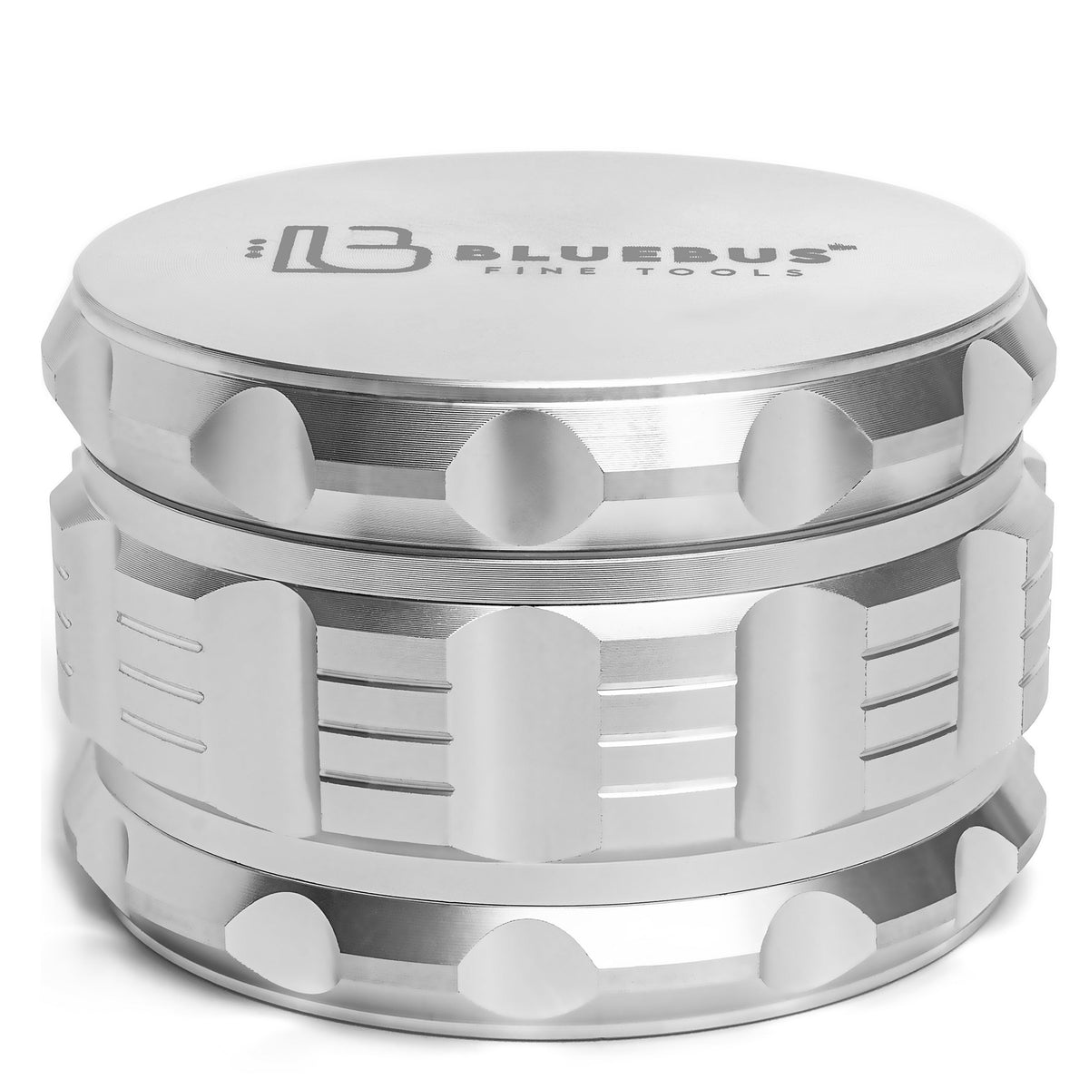 GA Aluminum Grinder Silver