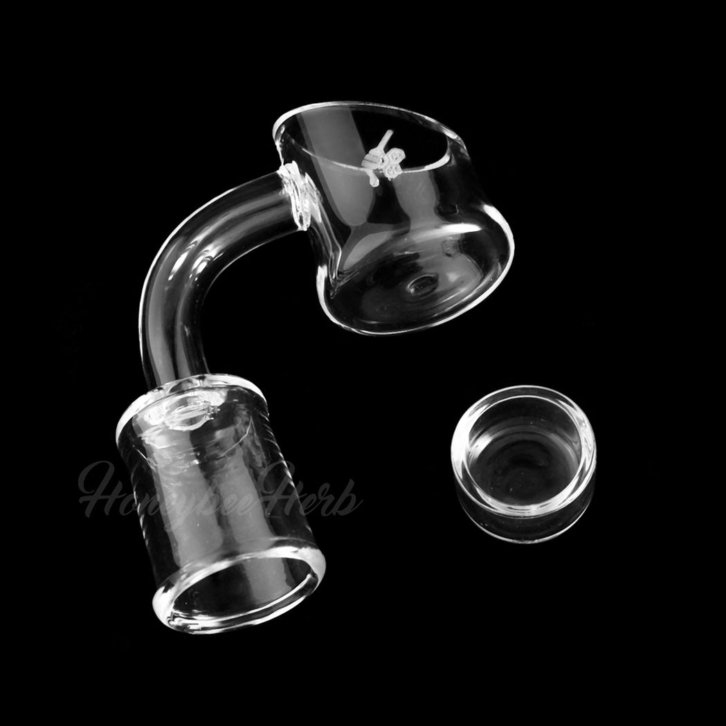 HONEY CUP QUARTZ BANGER - 90° DEGREE | YL - East Loud