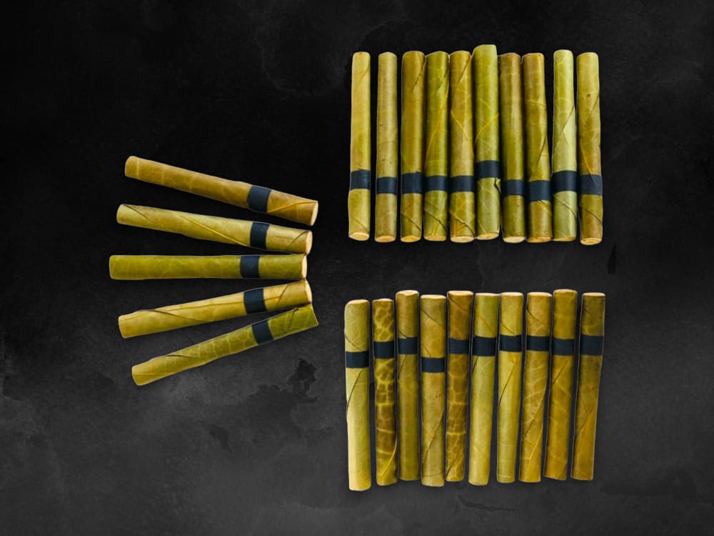 Palm Leaf Rolls (25-Pack) - East Loud