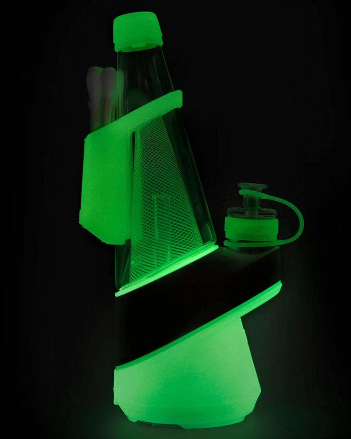 Neon Lightning Puffco Peak Smart Rig