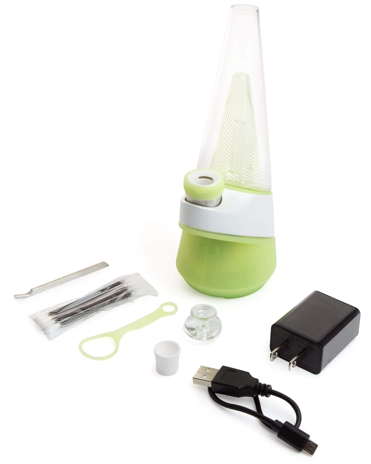 Neon Lightning Puffco Peak Smart Rig