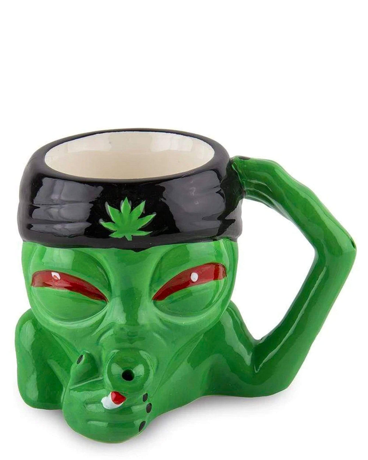 Alien Porcelain Mug - Green - view 2