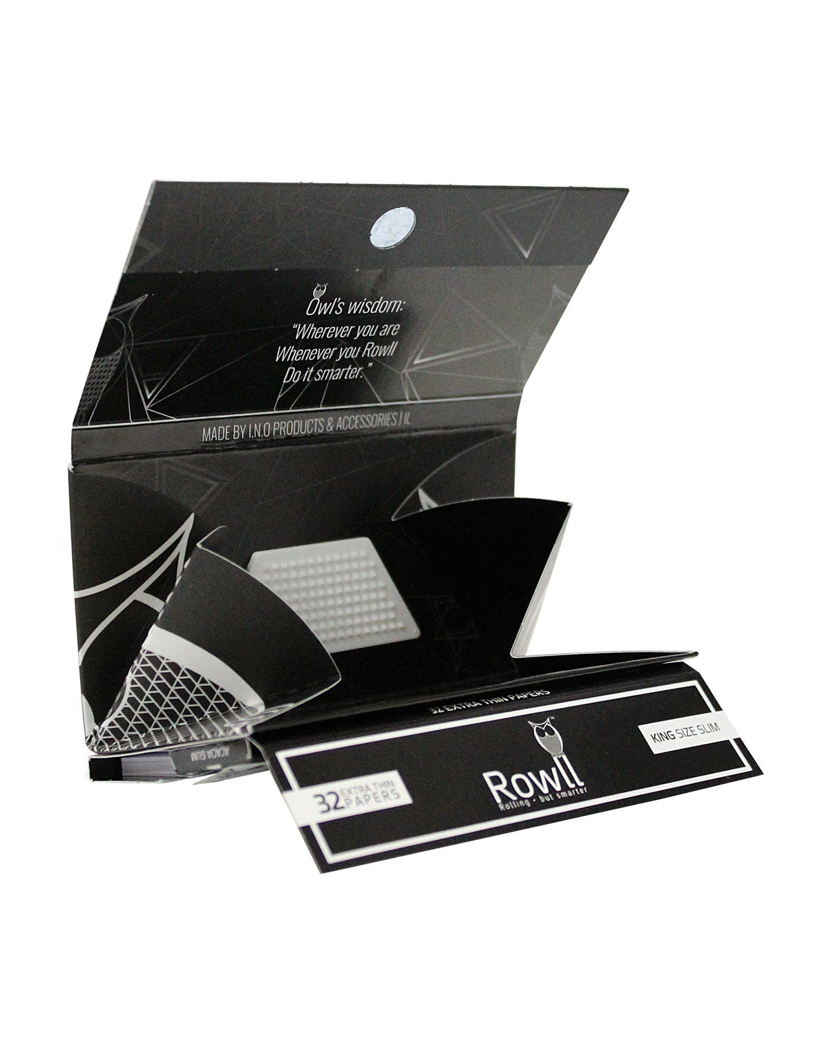 Rowll - All In One Rolling Paper Kit w/ Grinder - Classic - 20 Pack - view 4