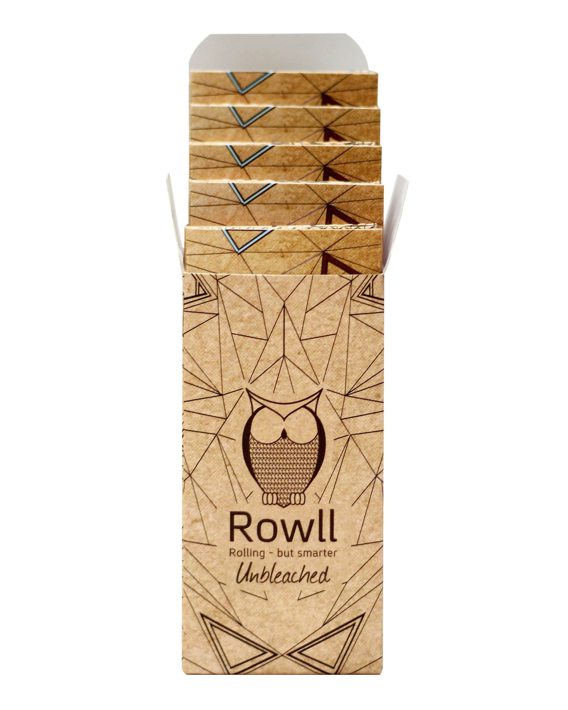 Rowll - All In One Rolling Paper Kit w/ Grinder - Unbleached - Master Case (480 Packs) - view 3