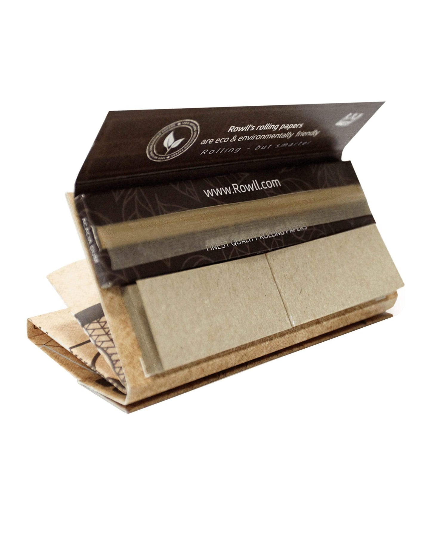 Rowll - All In One Rolling Paper Kit w/ Grinder - Unbleached - Master Case (480 Packs) - view 4