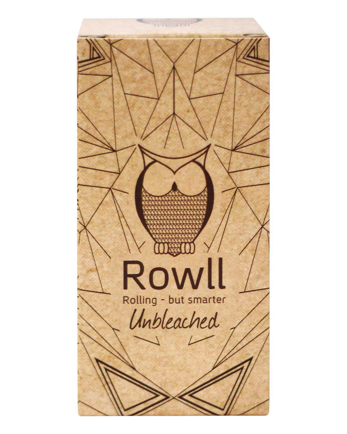 Rowll - All in One Rollling Paper Kit w/ Grinder - Unbleached - 5 Pack