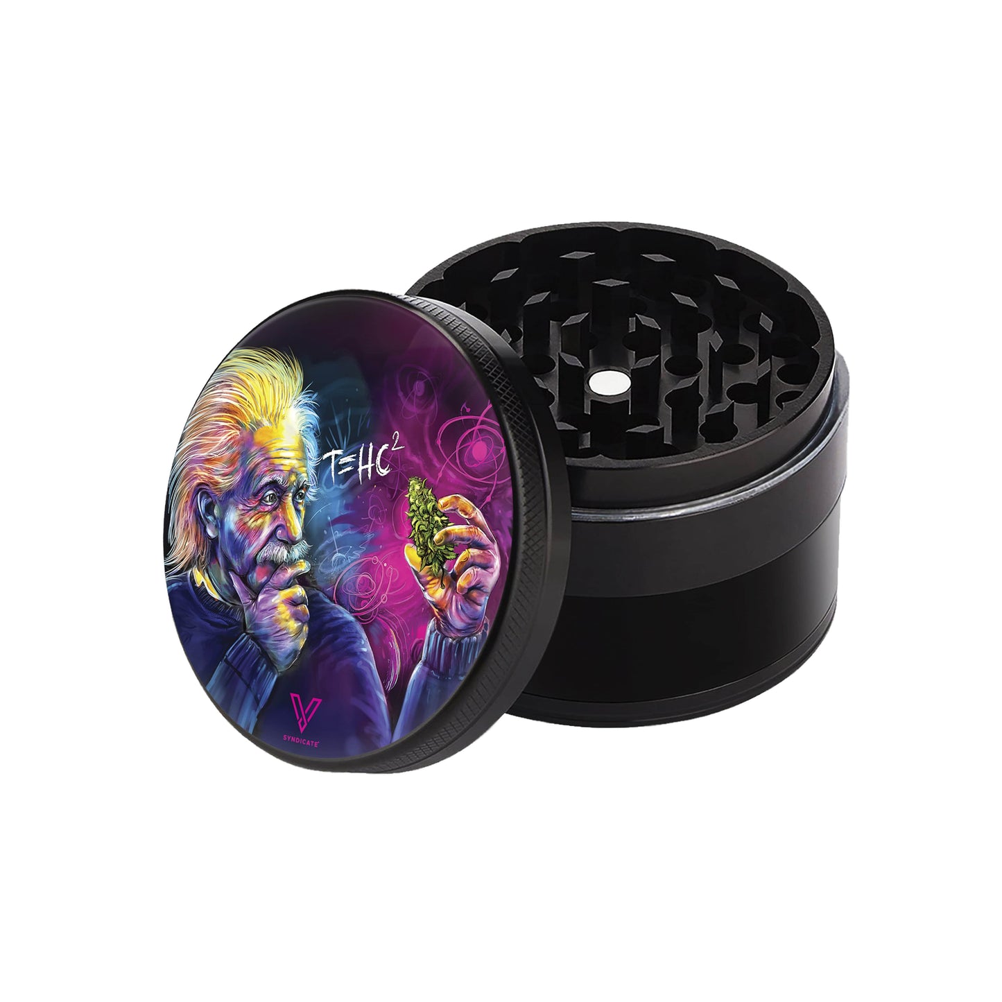 T=HC2 Einstein 4-Piece CleanCut Grinder (Nonstick) - East Loud