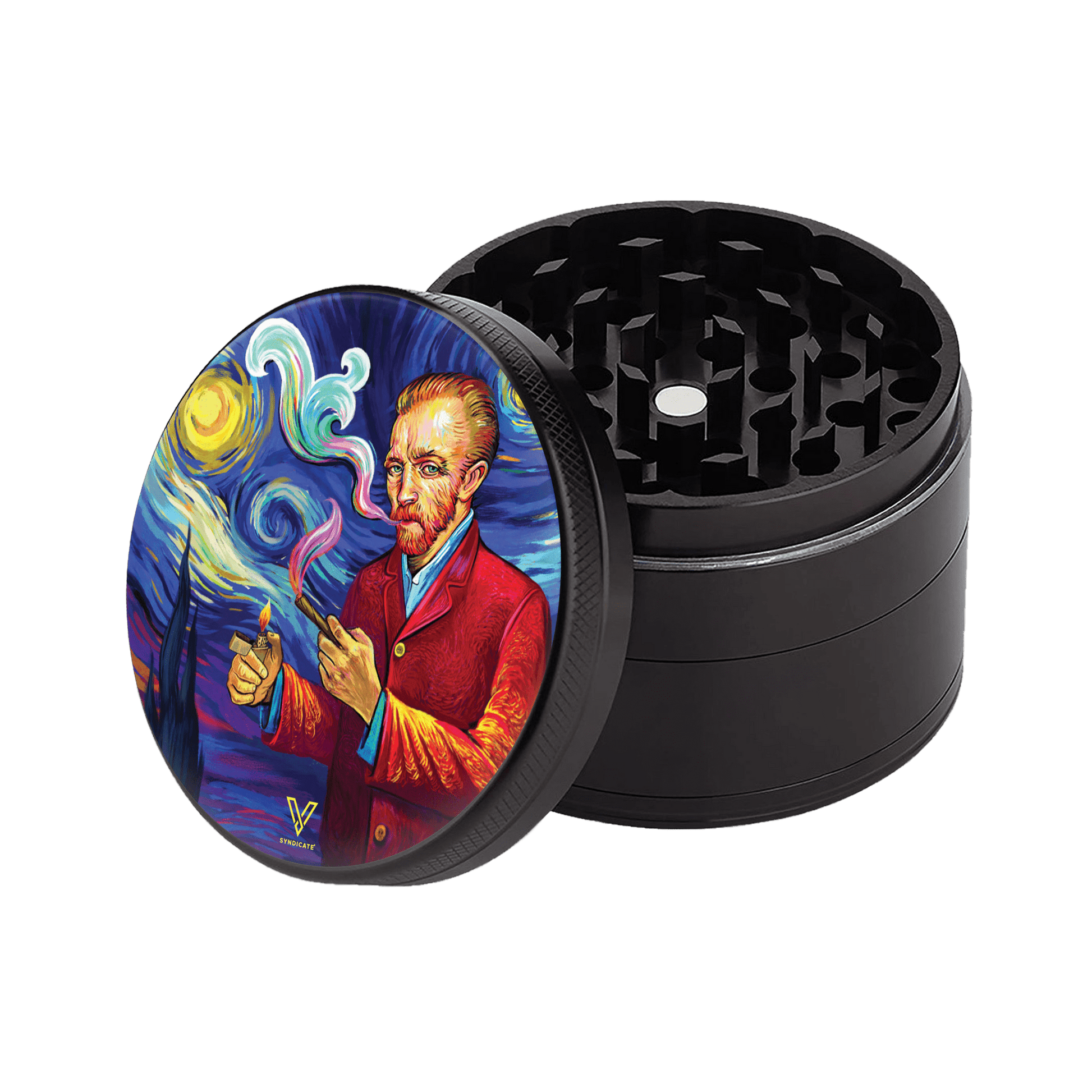 Smoky Night 4-Piece SharpShred Grinder - East Loud