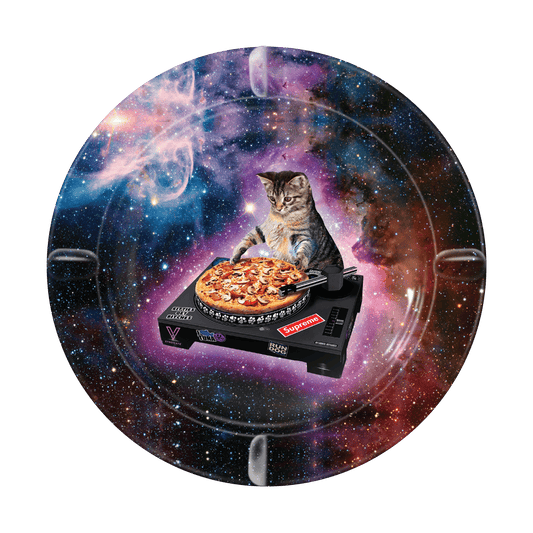 Pussy Vinyl Blazin' Ashtray Metal - East Loud