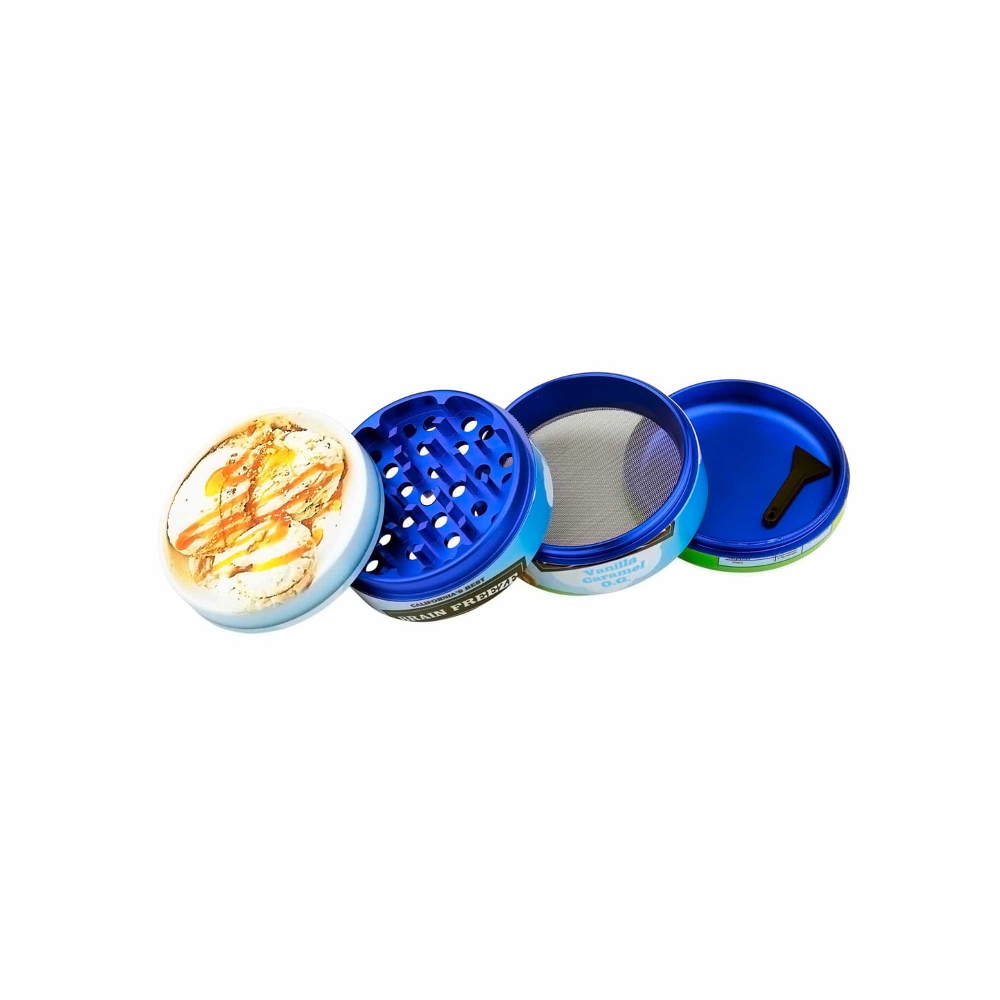 Brain Freeze 4-Piece SharpShred Dine-In Grinder - view 4