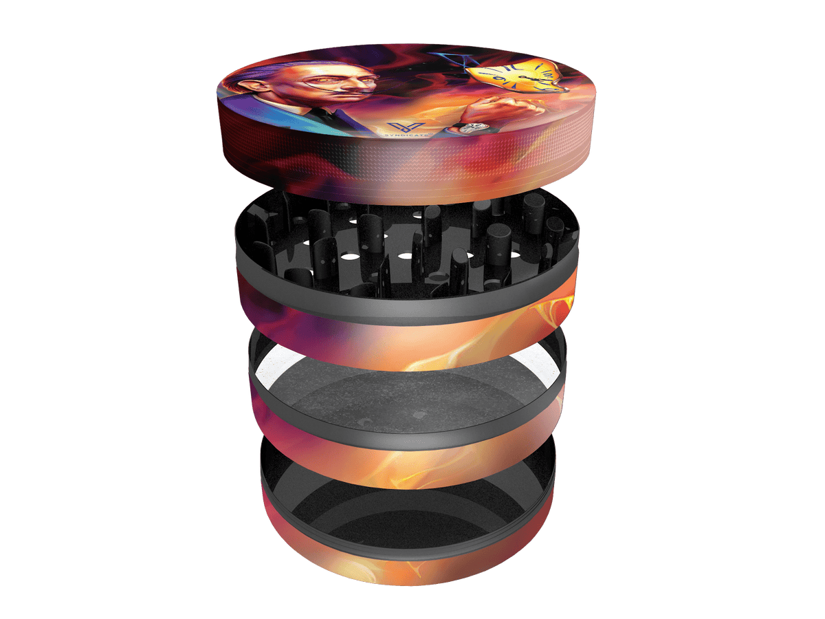 Dalirious 4-piece SharpShred 360 Grinder